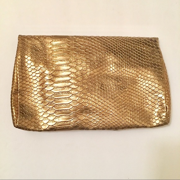 Gold metallic clutch - Style & Co. - Picture 3 of 6